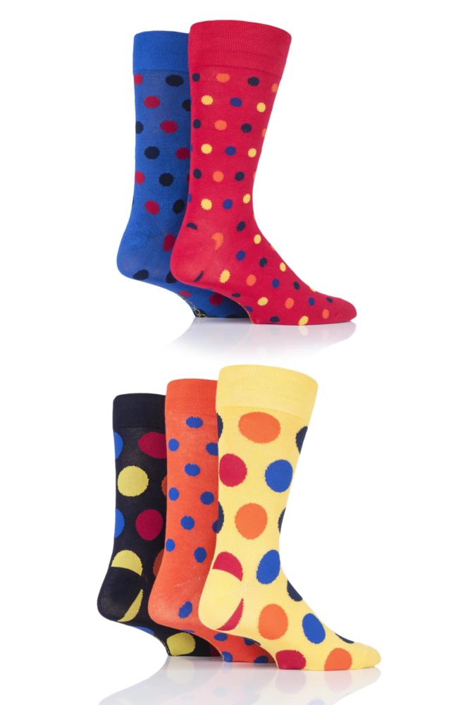 Polka dot mens socks online