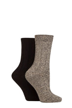 Load image into Gallery viewer, Ladies 2 Pair Charnos Cosy Bamboo Socks