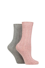 Load image into Gallery viewer, Ladies 2 Pair Charnos Cosy Bamboo Socks