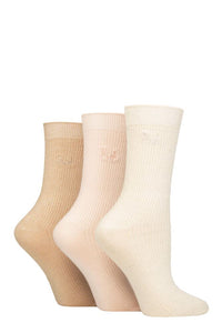 Ladies 3 Pair Pringle Bamboo Leisure Socks