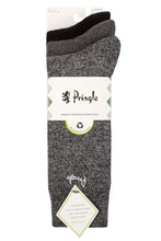 Load image into Gallery viewer, Mens 3 Pair Pringle Bamboo Cushioned Leisure Socks