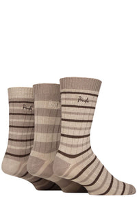 Mens 3 Pair Pringle Bamboo Leisure Socks