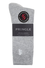 Load image into Gallery viewer, Mens 3 Pair Pringle Bamboo Cushioned Sports Socks Exclusive To SOCKSHOP