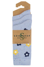 Load image into Gallery viewer, Ladies 3 Pair SOCKSHOP Speckled Bamboo Socks