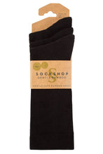 Load image into Gallery viewer, Mens 3 Pair SOCKSHOP Comfort Sole Gentle Bamboo Socks