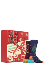 Load image into Gallery viewer, Mens Ladies and Couples SOCKSHOP 25 Pair Christmas Advent Calendar