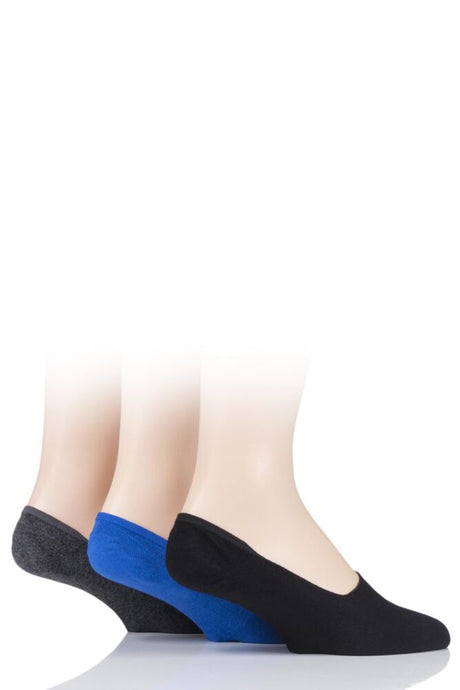 Mens 3 Pair SOCKSHOP Fine Bamboo Liners