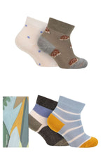 Load image into Gallery viewer, Babies and Kids 4 Pair Thought Ray Bamboo Hedgehog Gift Boxed Socks