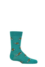 Load image into Gallery viewer, Kids 1 Pair Thought Lou Bee Bamboo Socks