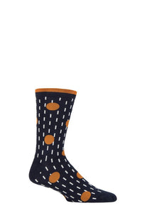 Mens 1 Pair Thought Leroy Bamboo Spot Socks