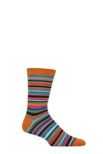 Load image into Gallery viewer, Mens 1 Pair Thought Matias Bamboo Stripe Socks