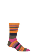 Load image into Gallery viewer, Mens 1 Pair Thought Bamboo and Organic Cotton Striped Socks
