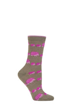 Load image into Gallery viewer, Ladies 1 Pair Thought Hadley Bamboo Hedgehog Socks