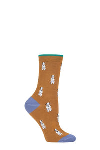 Ladies 1 Pair Thought Kenna Dog Bamboo Socks