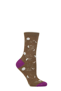 Ladies 1 Pair Thought Mona Moon Bamboo Socks