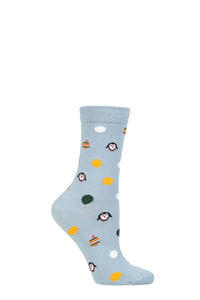 Ladies 1 Pair Thought Neva Penguin Bamboo Socks