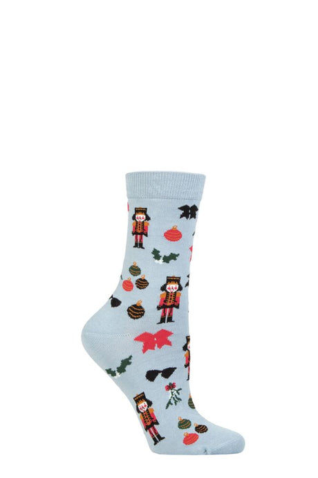 Ladies 1 Pair Thought Clara Nutcracker Bamboo Socks