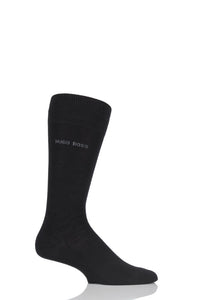 Mens 1 Pair BOSS Edward Plain 85% Soft Bamboo Socks