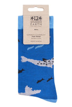 Load image into Gallery viewer, Mens and Ladies 1 Pair Shared Earth Fair Trade Bamboo Seals Socks