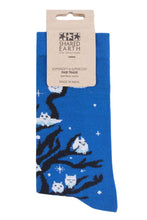 Load image into Gallery viewer, Mens and Ladies 1 Pair Shared Earth Fair Trade Bamboo Owls Socks