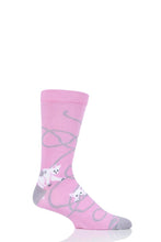 Load image into Gallery viewer, Mens and Ladies 1 Pair Shared Earth Fair Trade Bamboo Kittens Playing Socks
