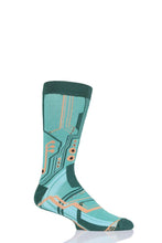 Load image into Gallery viewer, Mens and Ladies 1 Pair Shared Earth Fair Trade Bamboo Circuit Board Socks
