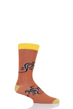 Load image into Gallery viewer, Mens and Ladies 1 Pair Shared Earth Fair Trade Bamboo Geckos Socks