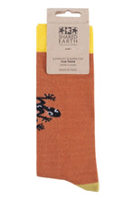 Load image into Gallery viewer, Mens and Ladies 1 Pair Shared Earth Fair Trade Bamboo Geckos Socks