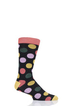 Load image into Gallery viewer, Mens and Ladies 1 Pair Shared Earth Fair Trade Bamboo Polka Dots Socks
