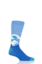 Load image into Gallery viewer, Mens and Ladies 1 Pair Shared Earth Restless Sea Fair Trade Bamboo Socks