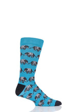 Load image into Gallery viewer, Mens and Ladies 1 Pair Shared Earth Elephants Fair Trade Bamboo Socks