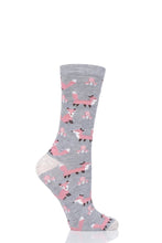 Load image into Gallery viewer, Ladies 1 Pair Charnos Bamboo Animal and Patterned Socks