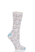Load image into Gallery viewer, Ladies 1 Pair Charnos Bamboo Animal and Patterned Socks