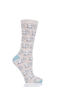 Ladies 1 Pair Charnos Bamboo Animal and Patterned Socks