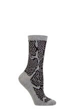 Load image into Gallery viewer, Ladies 1 Pair Charnos Bamboo Snake Print Socks