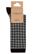 Load image into Gallery viewer, Ladies 1 Pair Charnos Bamboo Mini Gingham Socks