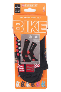 Compressport 1 Pair High Cut V3.0 Racing Bike Socks