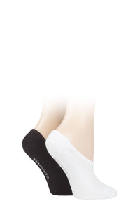 Ladies 2 Pair Glenmuir Cushioned Bamboo Shoe Liners