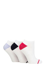 Load image into Gallery viewer, Ladies 3 Pair Glenmuir Cushion Bamboo Sports Trainer Socks