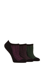 Load image into Gallery viewer, Ladies 3 Pair Glenmuir Half Cushioned Bamboo Sports Socks
