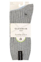 Load image into Gallery viewer, Ladies 2 Pair Glenmuir Light Cushioned Bamboo Boot Socks