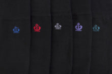 Load image into Gallery viewer, Mens 5 Pair Jeff Banks Chelmsford Plain Bamboo Socks