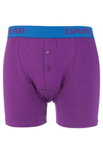 Load image into Gallery viewer, Mens 1 Pack SockShop Dare to Wear Bamboo Button Front Boxer Trunks