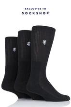 Load image into Gallery viewer, Mens 3 Pair Pringle Bamboo Cushioned Sports Socks Exclusive To SockShop