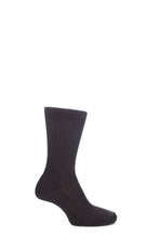Load image into Gallery viewer, Mens and Ladies 1 Pair SOCKSHOP of London Bamboo Short Ribbed Boot Socks With Cushioning