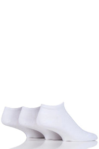 Mens 3 Pair Glenmuir Bamboo Trainer Socks