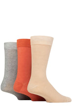 Load image into Gallery viewer, Mens 3 Pair Glenmuir Classic Bamboo Plain Socks