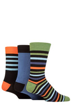 Load image into Gallery viewer, Mens 3 Pair Glenmuir Patterned Bamboo Socks