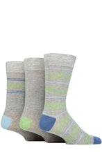 Load image into Gallery viewer, Mens 3 Pair Glenmuir Patterned Bamboo Socks