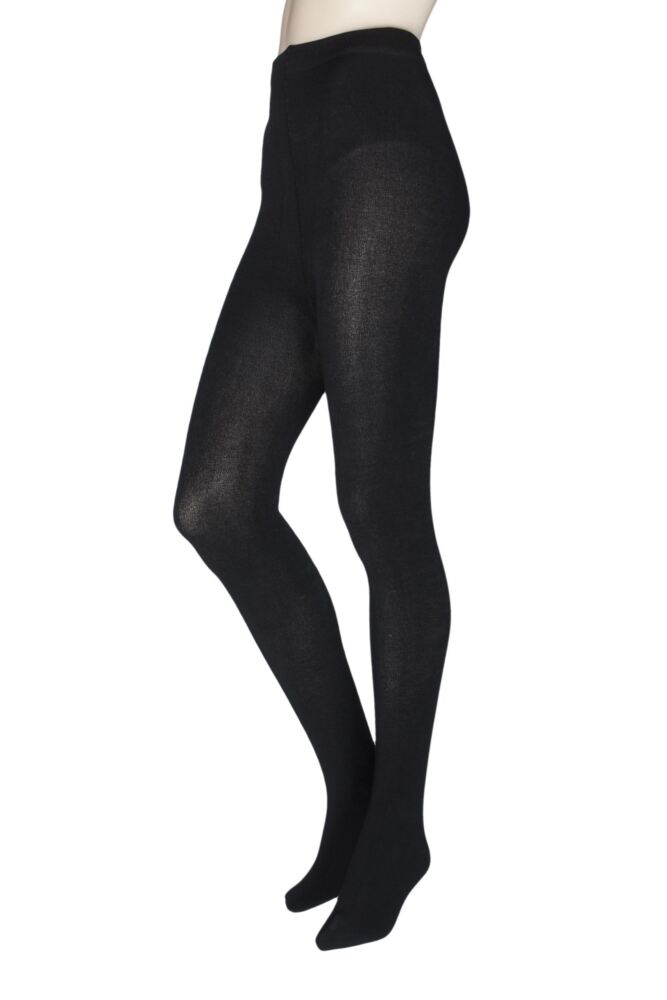 Ladies 1 Pair Elle Brushed Inside Bamboo Tights